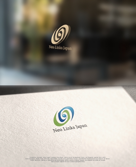 NJONESKYDWS (NJONES)さんの社名「Neo Links Japan」のロゴへの提案