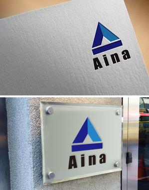 清水　貴史 (smirk777)さんのスポーツ系ブランド「Aina（アイナ）」のロゴへの提案