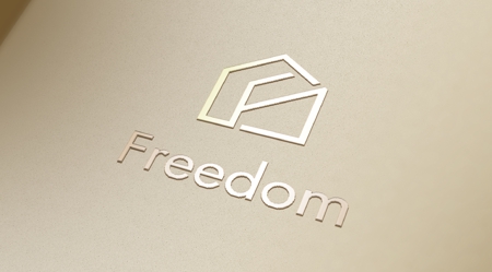 k_31 (katsu31)さんの規格住宅商品「Freedom」のロゴへの提案