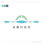 橋本佳人 ()さんの大規模団地「多摩川住宅」のイメージロゴへの提案