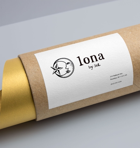 tori (kuri_kuri)さんの美容室『lona（ロナ）』のロゴ への提案