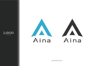 isaya (hachi_714)さんのスポーツ系ブランド「Aina（アイナ）」のロゴへの提案