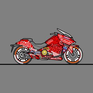 hamada2029 (hamada2029)さんのホンダバイク　NM4-01  金田バイク風にして欲しいへの提案
