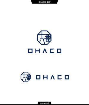 queuecat (queuecat)さんの新クラウドファンディングサービス「OHACO」のロゴへの提案