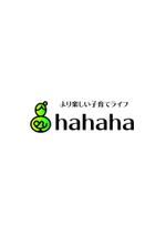 ing (ryoichi_design)さんの『より楽しい子育てライフ hahaha』のロゴデデザインへの提案