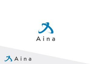 blue blues (PLANETS)さんのスポーツ系ブランド「Aina（アイナ）」のロゴへの提案