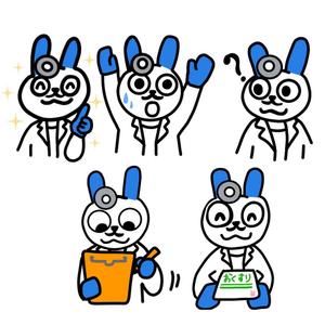 Yucsy  (Yucsy)さんの新規開業予定の「はやし耳鼻咽喉科クリニック」のイメージキャラクターへの提案