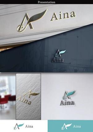hayate_design (hayate_desgn)さんのスポーツ系ブランド「Aina（アイナ）」のロゴへの提案