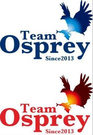 中津留　正倫 (cpo_mn)さんの「Team Osprey 　~since2013~」のロゴ作成への提案