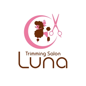 村田 (murata_s)さんのトリミングサロン「Luna」のロゴへの提案
