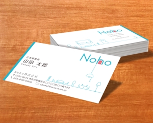 A.Tsutsumi (Tsutsumi)さんのNoho株式会社の名刺作成への提案