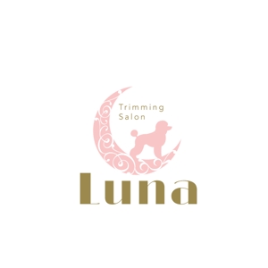 marukei (marukei)さんのトリミングサロン「Luna」のロゴへの提案