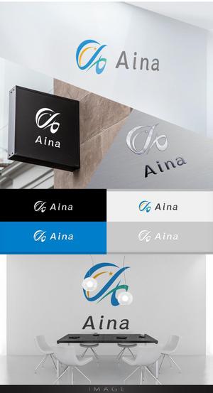 Cobalt Blue (Cobalt_B1ue)さんのスポーツ系ブランド「Aina（アイナ）」のロゴへの提案