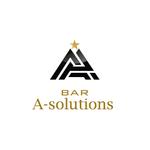 atomgra (atomgra)さんの「BAR A-SOLUTIONS」のロゴ作成への提案