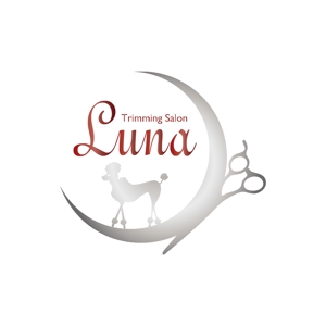 crawl (sumii430)さんのトリミングサロン「Luna」のロゴへの提案