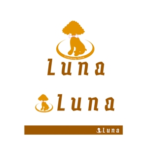 tsu_wam (tsu_wam)さんのトリミングサロン「Luna」のロゴへの提案