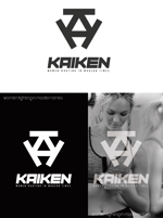 Kang Won-jun (laphrodite1223)さんのスポーツウェアブランド｢Kaiken」のロゴへの提案
