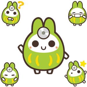 さとうけいこ (satokeiko)さんの新規開業予定の「はやし耳鼻咽喉科クリニック」のイメージキャラクターへの提案