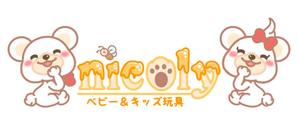 Kuu ()さんの「ベビー＆キッズ玩具　nicoly（ニコリ）」のロゴ作成への提案