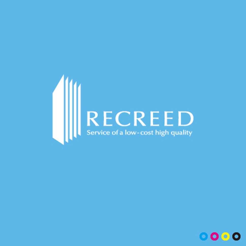 「RECREED」のロゴ作成