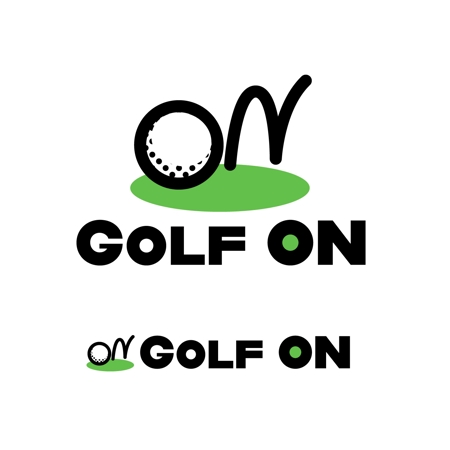 きいろしん (kiirosin)さんのインドアゴルフ練習場「Golf ON」のロゴへの提案