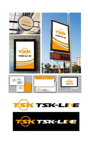 K-J (king_j)さんの総合格闘技RIZINスポンサー枠「TSK-LIKE」のロゴ及びバナーへの提案