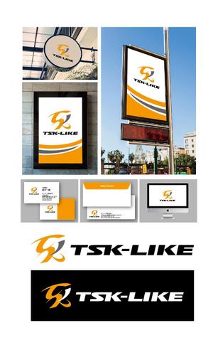 K-J (king_j)さんの総合格闘技RIZINスポンサー枠「TSK-LIKE」のロゴ及びバナーへの提案