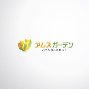 さんの「パチンコ＆スロット　アムズガーデン（AMS GARDEN）」のロゴ作成への提案