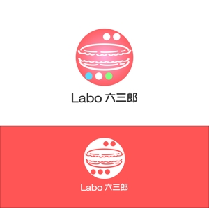 Suisui (Suisui)さんのパティスリー「Labo 六三郎」のロゴへの提案