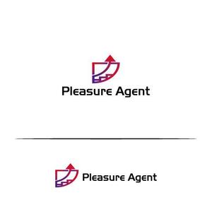 tom-ho (tom-ho)さんの人材紹介業「Pleasure Agent」の屋号ロゴへの提案