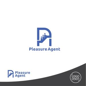 ロゴロゴ (yottofuruya)さんの人材紹介業「Pleasure Agent」の屋号ロゴへの提案