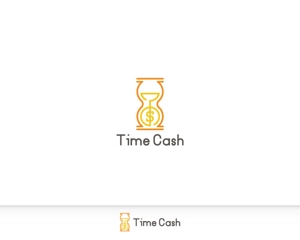 Chapati (tyapa)さんのスキマ時間バイトアプリ『Time cash』のロゴへの提案