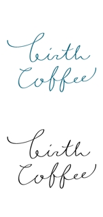 Metsola (Metsola)さんの自家焙煎コーヒーと自家製パンのカフェ「Birth Coffee」のロゴへの提案