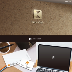 chikonotochan (chikonotochan)さんのスキマ時間バイトアプリ『Time cash』のロゴへの提案