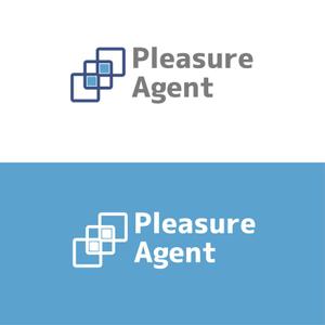 HAJIME.B (hajime9b)さんの人材紹介業「Pleasure Agent」の屋号ロゴへの提案