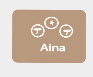 MINTO (smartc)さんのスポーツ系ブランド「Aina（アイナ）」のロゴへの提案