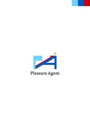 ing (ryoichi_design)さんの人材紹介業「Pleasure Agent」の屋号ロゴへの提案