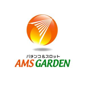 atomgra (atomgra)さんの「パチンコ＆スロット　アムズガーデン（AMS GARDEN）」のロゴ作成への提案