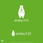 shirokuma_design (itohsyoukai)さんのプラスサイズブランド　debby3-5↑　のロゴとマークへの提案