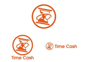 D-Nation (shkata)さんのスキマ時間バイトアプリ『Time cash』のロゴへの提案