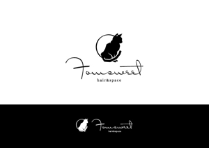- (WITH_Toyo)さんの美容室「TOMSWEET」（読み:トムスウィート）のロゴへの提案