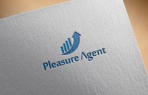 haruru (haruru2015)さんの人材紹介業「Pleasure Agent」の屋号ロゴへの提案