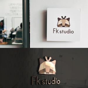 MimiToki (5f486dd60dded)さんのテレビ番組編集スタジオ「FKstudio」の新ロゴへの提案