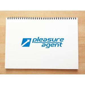 yusa_projectさんの人材紹介業「Pleasure Agent」の屋号ロゴへの提案