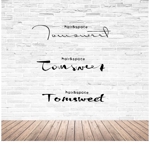 arc design (kanmai)さんの美容室「TOMSWEET」（読み:トムスウィート）のロゴへの提案