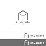 P Design (DesignStudio)さんのリノベーション不動産の販売会社『miyamoto』のロゴへの提案