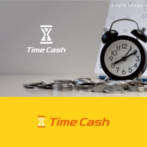 smoke-smoke (smoke-smoke)さんのスキマ時間バイトアプリ『Time cash』のロゴへの提案