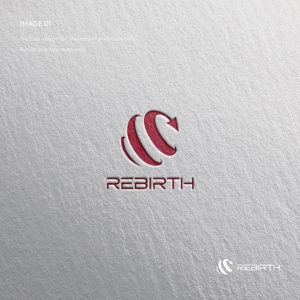 doremi (doremidesign)さんのライブチャット求人サイト「REBIRTH」のロゴへの提案