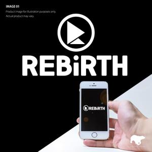 レテン・クリエイティブ (tattsu0812)さんのライブチャット求人サイト「REBIRTH」のロゴへの提案