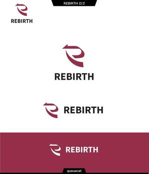 queuecat (queuecat)さんのライブチャット求人サイト「REBIRTH」のロゴへの提案